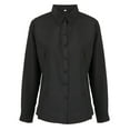 thumbnail image 6 of Women's Button Down Shirts Long Sleeve Blouses Work Basic Formal Shirt Lady V Neck Casual OL Business Shirts,S-5XL, 6 of 9