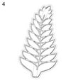 thumbnail image 2 of Leaveforme DIY Leaves Shape Cookie Cutters Plastic Bread Baking Biscuit Molds Kitchen Accessories, 2 of 8
