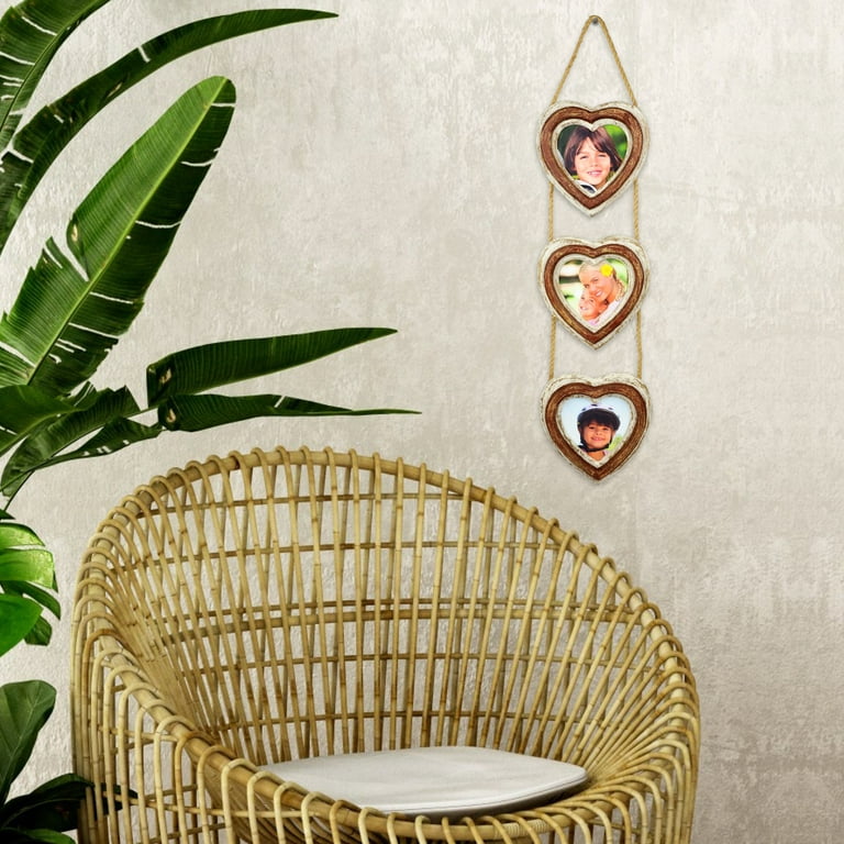 Accents, Heart Shaped Wicker Basket Hanging Decoration