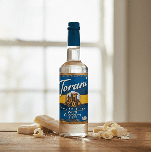 Torani White Chocolate Sugar Free Syrup cs 12/750 ml