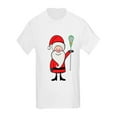 thumbnail image 1 of CafePress - Lacrosse Santa Personalized Kids Light T Shirt - Kids Light T-Shirt, 1 of 1