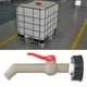 thumbnail image 4 of Conector de grifo de tanque IBC,Adaptador de grifo de tanque IBC Adaptador de grifo de tanque IBC Herramientas de plomería Lo mejor de la línea, 4 of 8