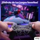thumbnail image 3 of Mando para PC con cable, dos joysticks, doble vibración, botones multifuncionales, compatible con PC, Windows, Mac, ordenador portátil (412NO52), 3 of 5