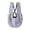 Grey, variant on Pet Front Carrier Backpack Breathable Quilted Fabric Dog Cat Chest Carrier with Bear Ear Cross Adjustable Strap Travel Sling Bag For Small Puppy Kitten