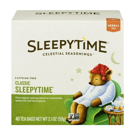 (6 Boxes) Celestial Seasonings Herbal Tea, Sleepytime, 40 Count