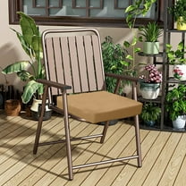 SHENGXINY 1PCS Cushions for Chairs, Outdoor Waterproof Technology Fabric Sofa Cushion Solid Color Cushion Sponge Cushion Window Cushion Soft Cushion 15.7x15.7in Khaki