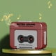 thumbnail image 5 of Vintage Caja de Música Retro Grabadora de Cinta Mini Puede Grabar Divertida Caja de Música Colgando Accesorios Llavero Altavoz Multifuncional Al Aire Libre Mini Grabadora de Cinta, 5 of 6