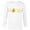 White, variant on Disney Winnie the Pooh Classic Lettering - Long Sleeve T-Shirt for Men - Customized-White