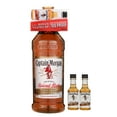 thumbnail image 4 of Captain Morgan Original Spiced Rum, 1.75 L PET Bottle, 35% ABV, with 2 Captain Morgan 100 Proof Spiced Rum 50 ml Bottles, 4 of 5