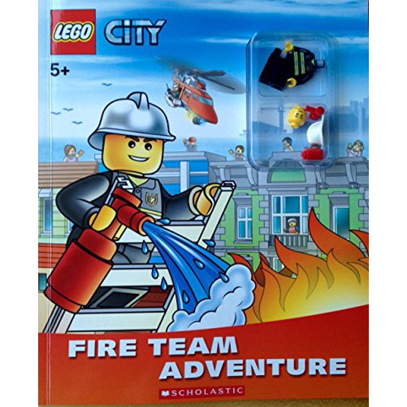 Pre-Owned LEGO City Fire Team Adventure with Minifigure Fireman (Paperback) 0545477026 9780545477024