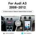 thumbnail image 3 of TPXINXIN 12.1 Inch Android 14 Car Radio For Audi A3 2008-2012 Vertical Screen Stereo Multimedia Player Carplay GPS Navigation Uint Auto, 3 of 9