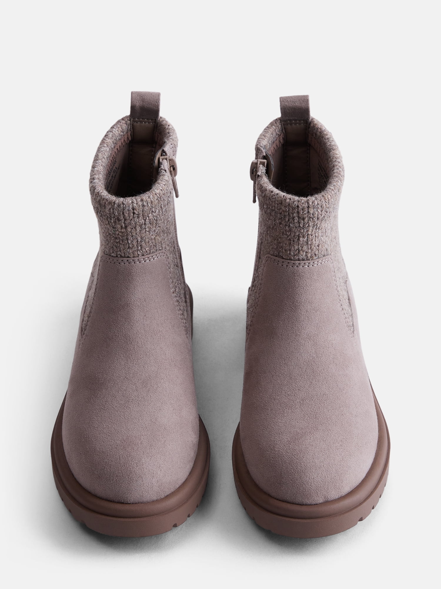 Wonder Nation Girls Sweater Knit Ankle Boots