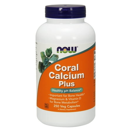 NOW Supplements, Coral Calcium Plus, 250 Veg (The Best Coral Calcium Supplement)