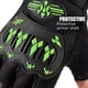 thumbnail image 3 of Guantes de medio dedo para hombres y mujeres, de moda, para ciclismo al aire libre, fitness, pantalla táctil, guantes rígidos de medio dedo para ciclismo y deportes, 3 of 5