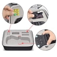 thumbnail image 2 of Estuche de almacenamiento para etiquetadora DYMO LabelManager 160/280, color gris, 2 of 7