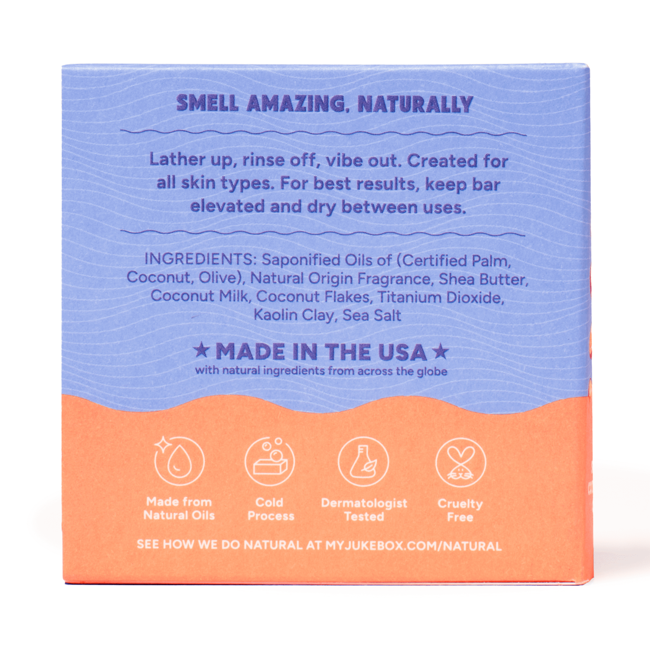 (3 pack) Jukebox Womens Bar Soap, Natural Bar Soap for Women, Coconut Dreamin', 5 Oz