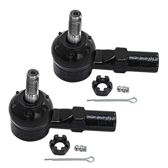 Detroit Axle - Pair Front Outer Tie Rods for 2003-2008 Toyota Matrix Pontiac Vibe 2004 2005 2006 2007 2 Outer Tie Rod Ends Replacement