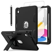 AICase For Apple iPad (A16) Case 11-inch 2025 Heavy Duty Shockproof Military Stand iPad Cover