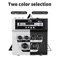 thumbnail image 2 of Mf8 Mini Karaoke Audio Mixer Outdoor Mixer Stereo Dual Microphone Input Amplifier with Bt Recording, 2 of 5