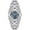 Silver Blue, variant on Elegant Women's Luxury Watch Rhombic Square Rhinestone Bracelet Roman Numerals Dial Quartz Watch Ladies Dress Analog Wrist Watches for Women