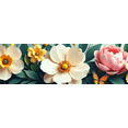 thumbnail image 4 of Floral Themed Backdrop Banner with Butterflies and Flowers Background Party Decorations Photo Props Garden Parties Spring Events Wedding Receptions Decor Setup, 4 of 4