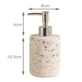thumbnail image 2 of Liquid Soap Pump Dispenser for Shower Ceramics Refillable Shampoo Lotions Bottle for Bathroom - Style 2, 2 of 5