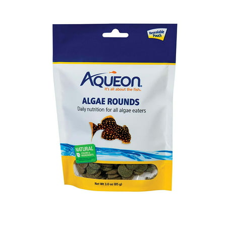 Aqueon Algae Rounds Food for all Algea Eater Fish