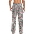 thumbnail image 2 of Top-kevin Leopard Pajama Pants Mens Lounge Pants Lightweight Men Pajama Bottoms, 2 of 13
