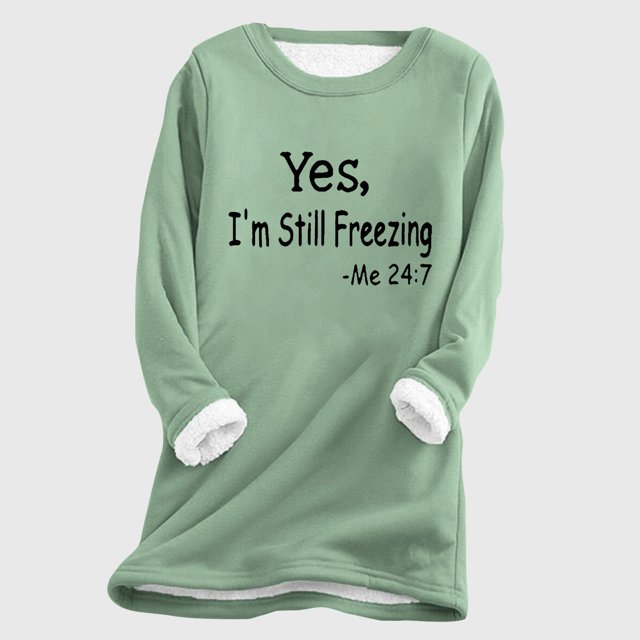 DPTALR Woman Long Sleeve Round Neck Printing Blouse Causal Pullover Long Sleeve Tops