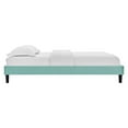 thumbnail image 6 of Modway Reign Full Performance Velvet Platform Bed Frame in Mint, 6 of 6