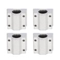 thumbnail image 2 of Ball Bearing Slide Block, SCS8UU 4PCS Linear Motion Slider Blocks  High Accuracy  For Industrial Equipments, 2 of 8