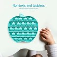 thumbnail image 3 of Autismo Sensory Toy Soft Stress Reliever Puzzle Juguetes educativos (Cyan) Tmvgtek juguetes de los niños, 3 of 9