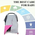 thumbnail image 3 of Car Seat Covers for Babies, Car seat Canopy Cover with Opening, 3 of 5