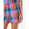 thumbnail image 2 of Joyspun Women's Woven Sleep Shorts, Sizes S to 3X, 2 of 6