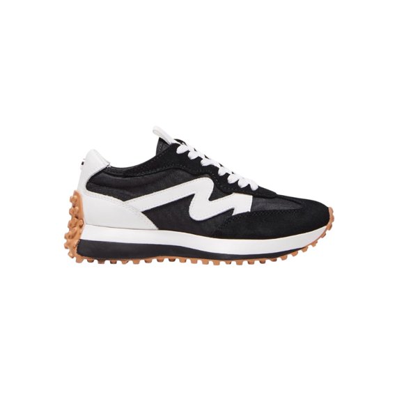 Tenis Steve Madden para mujer, Modelo campo color negro con blanco