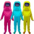 thumbnail image 1 of Among Us Cosplay Costume Carnival Costume Kids Costume Among Us Stage Performance zhangyuxiang LED, 1 of 2