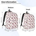thumbnail image 3 of Yiaed Strawberry Blueberry Cream Cake Print Backpack, Premium Laptop Backpack, Travel Backpack for Women, Lightweight Backpacks, Comfortable Back Pack-Small, 3 of 7