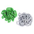 thumbnail image 2 of kusrkot 100x Aluminum Pigeon Leg Rings Pigeon Foot Bands Identification for Parrot Quail White and Green, 2 of 9