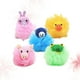 thumbnail image 5 of 4 esponjas de baño coloridas con forma de animal de dibujos animados para niños (estilo aleatorio), 5 of 7