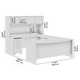 thumbnail image 5 of Studio C 72W U Shaped Desk with Hutch & Drawers in Natural Elm - Engineered Wood, 5 of 6