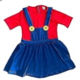 thumbnail image 2 of Disfraz de Halloween para hombre adulto de Super Mario y Luigi, disfraz de fontanero Bros., 2 of 3