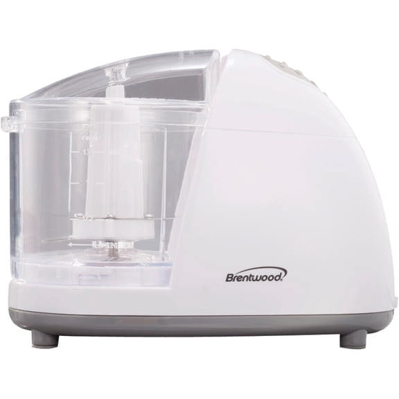 Brentwood MC-101 1.5 Cup Mini Food Chopper, White
