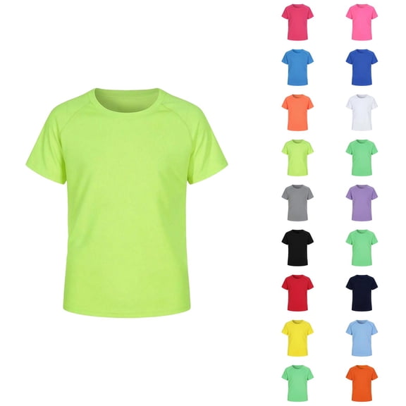 Boys Tshirt Short Sleeve Beach Swimwear Lightweight Kids Outdoor Casual Summer Top