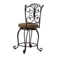 thumbnail image 4 of Trent Gathered Back Counter Stool, 4 of 7