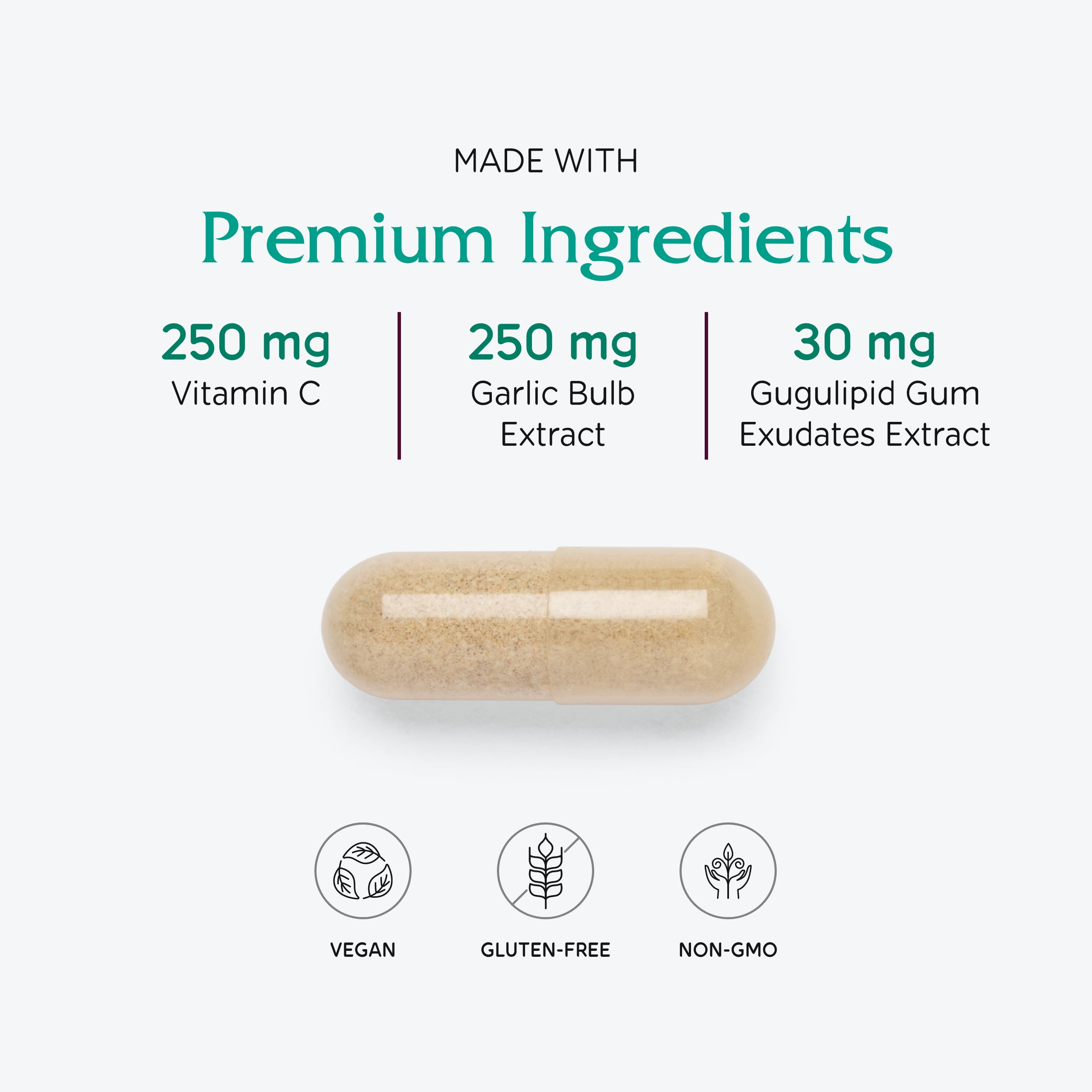 Vitanica CardioBlend, Cardiovascular Support, Vegan, 120 Capsules
