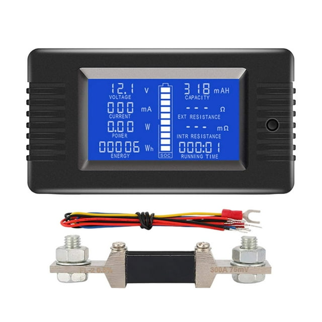 ZheElen Precision And Reliability Combined Digital Voltmeter Ammeter For Electric Circuits Multi-functional Voltage Meter 300A