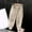 Beige#01, variant on Pitauce Toddler Kids Corduroy Sweatpants Elastic Waist Straight Leg Jogger Pants Tie-Dye Cinch Buttom Trousers with Pockets (6 Months - 6 Years)