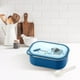 thumbnail image 3 of Caja Bento Aislada Contenedor de Alimentos Inoxidable 900ml Azul Gloria, 3 of 8