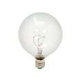 GE Incandescent Light Bulbs, 25 Watt, G16.5 Globe Bulbs, Small Base
