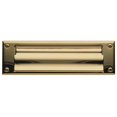 thumbnail image 1 of Baldwin 10 in x 3 Brass Mail Slot, 1 of 7